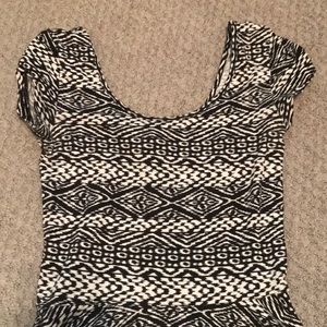 Black and White Dress